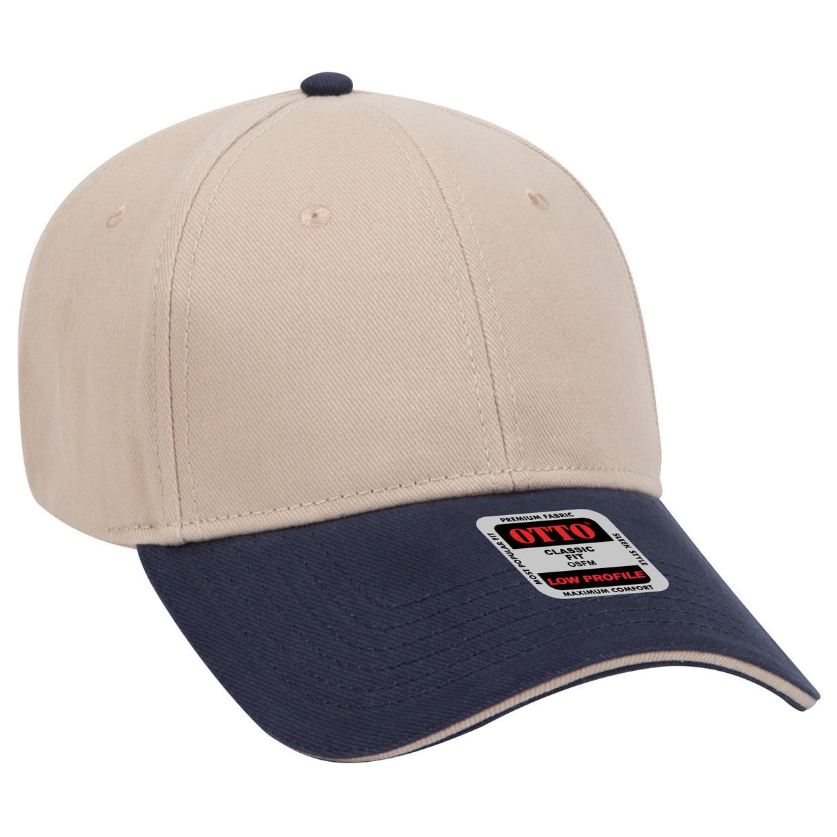 OTTO CAP® 6 Panel Low Profile Baseball Cap OTTO 23-255