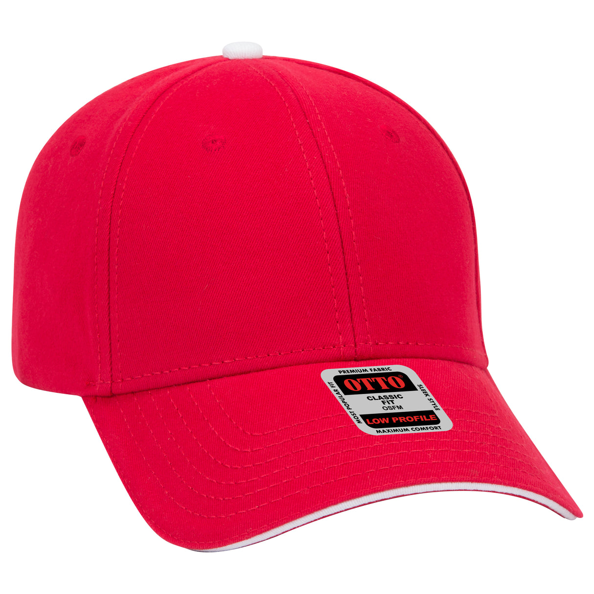OTTO CAP® 6 Panel Low Profile Baseball Cap OTTO 23-370