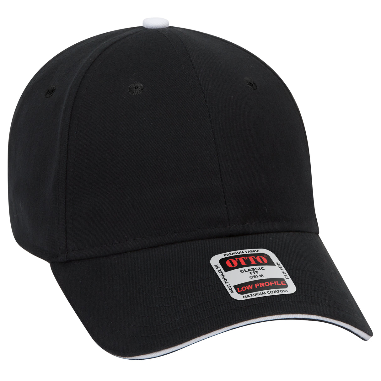 OTTO CAP® 6 Panel Low Profile Baseball Cap OTTO 23-430