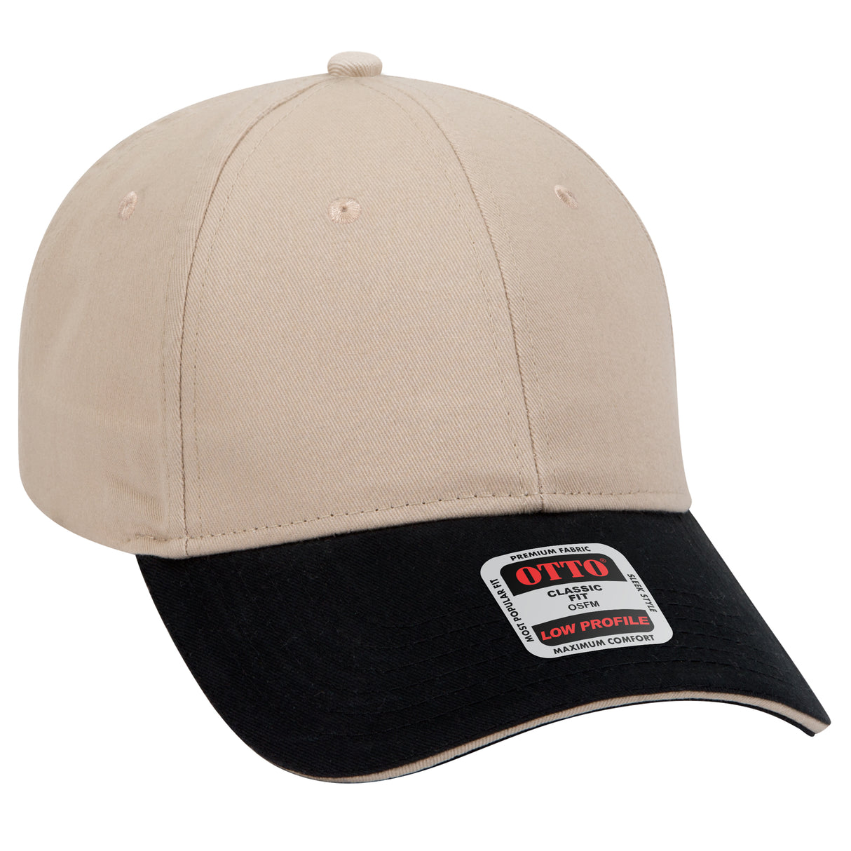 OTTO CAP® 6 Panel Low Profile Baseball Cap OTTO 23-430