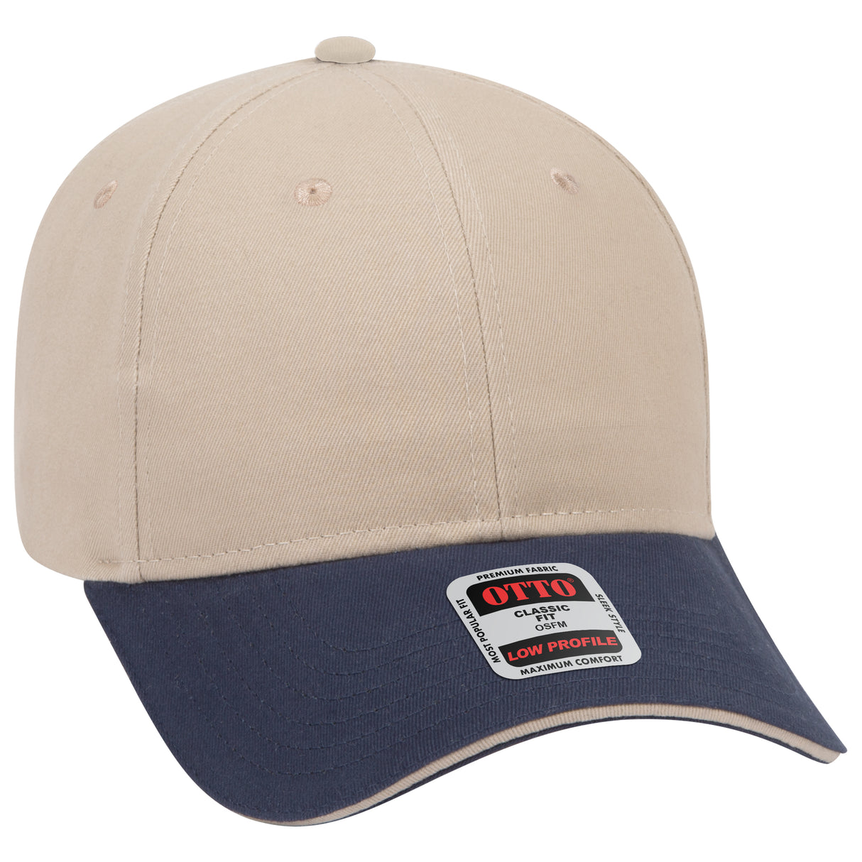 OTTO CAP® 6 Panel Low Profile Baseball Cap OTTO 23-430