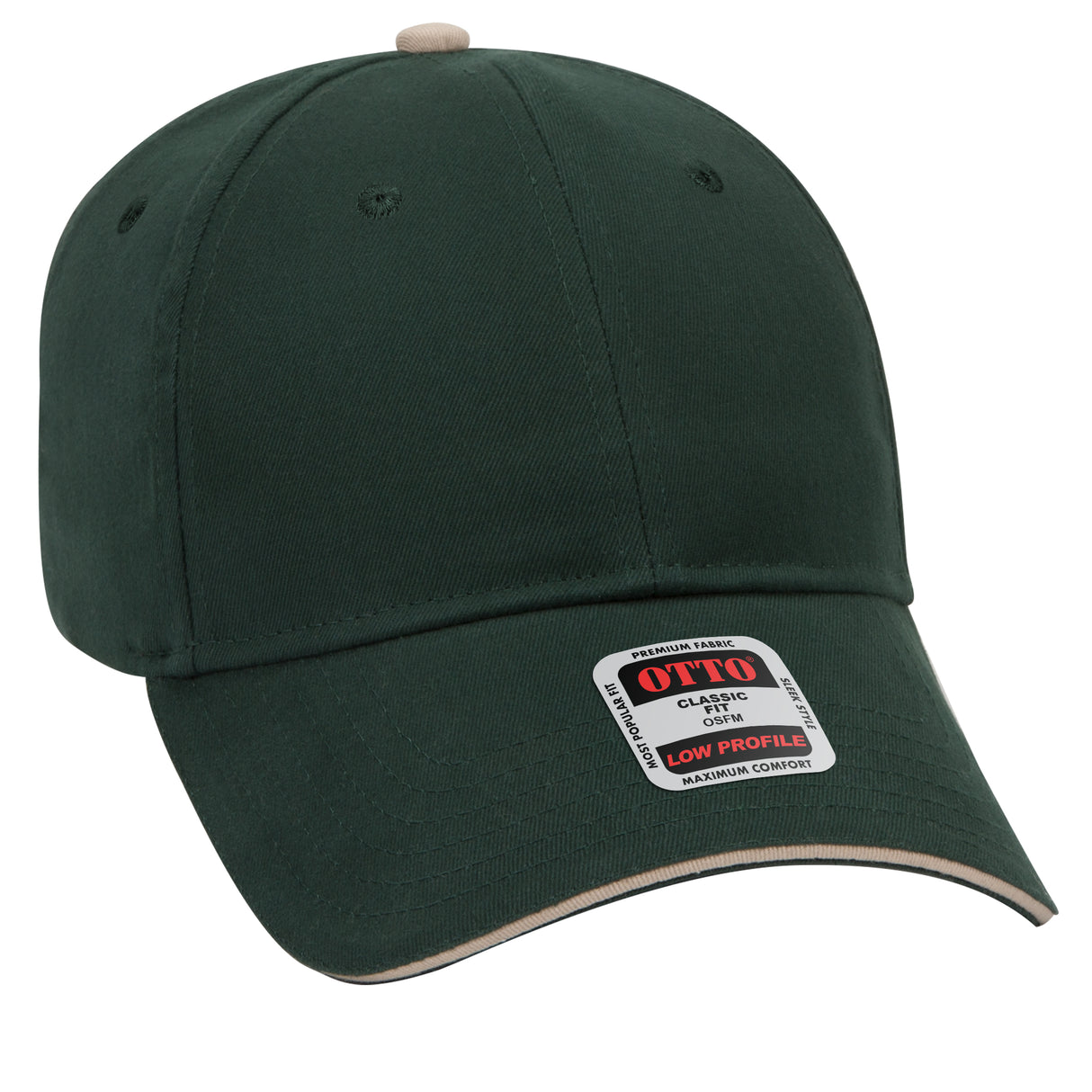 OTTO CAP® 6 Panel Low Profile Baseball Cap OTTO 23-430