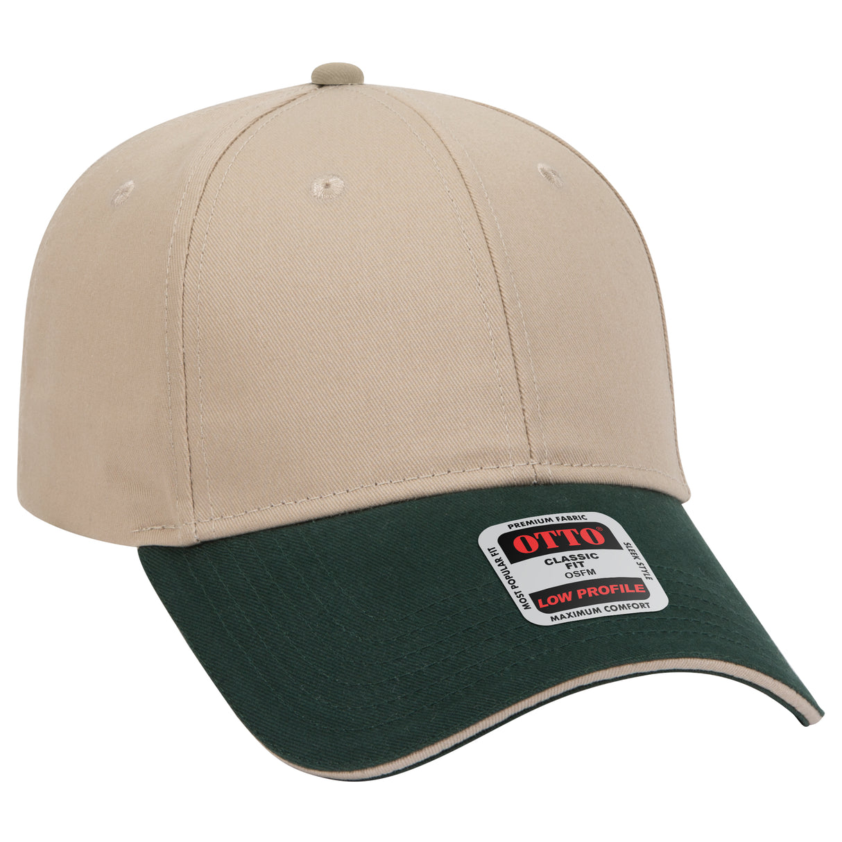OTTO CAP® 6 Panel Low Profile Baseball Cap OTTO 23-430