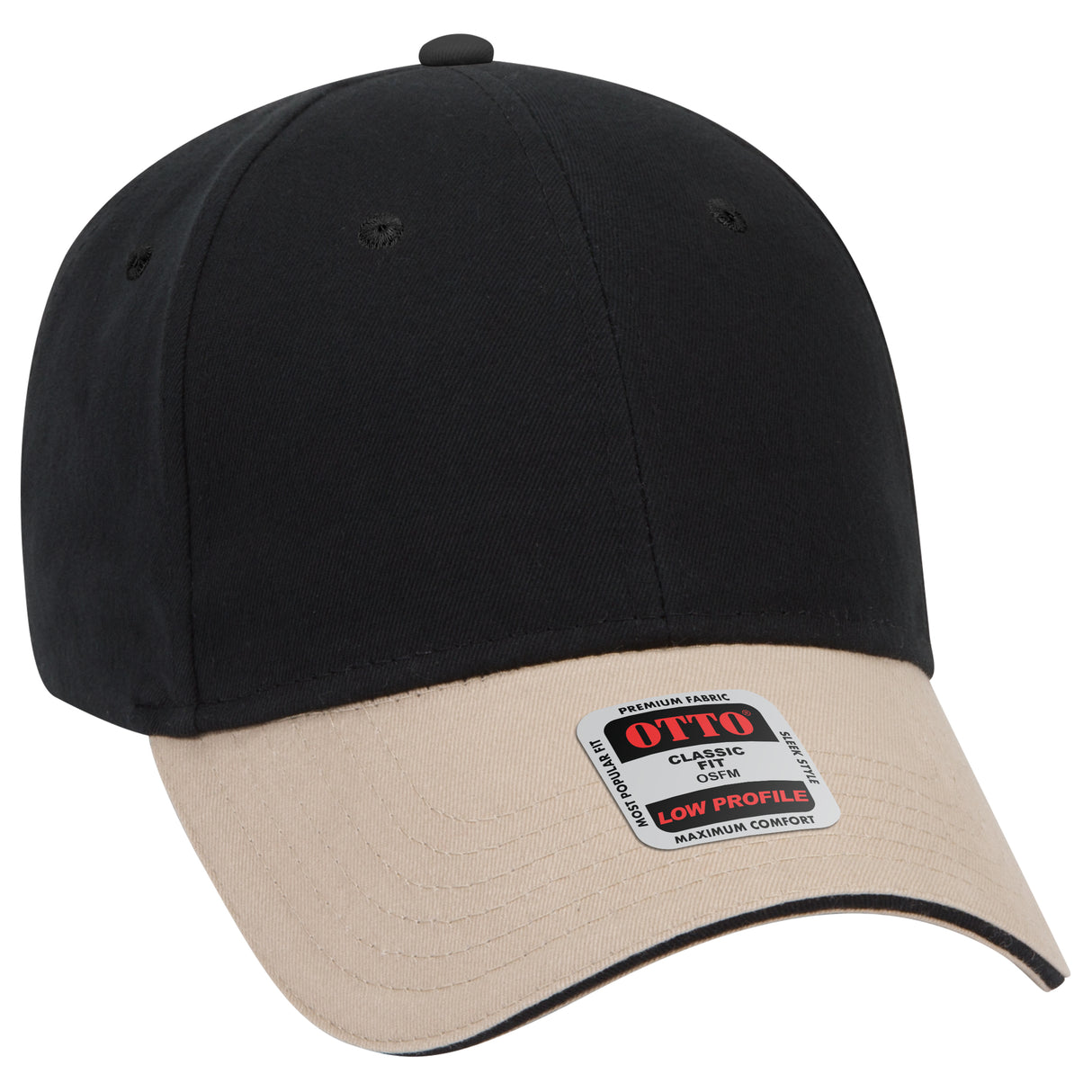 OTTO CAP® 6 Panel Low Profile Baseball Cap OTTO 23-430