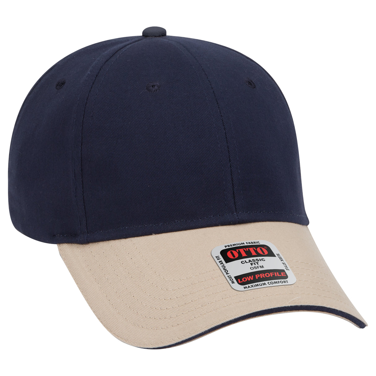 OTTO CAP® 6 Panel Low Profile Baseball Cap OTTO 23-430