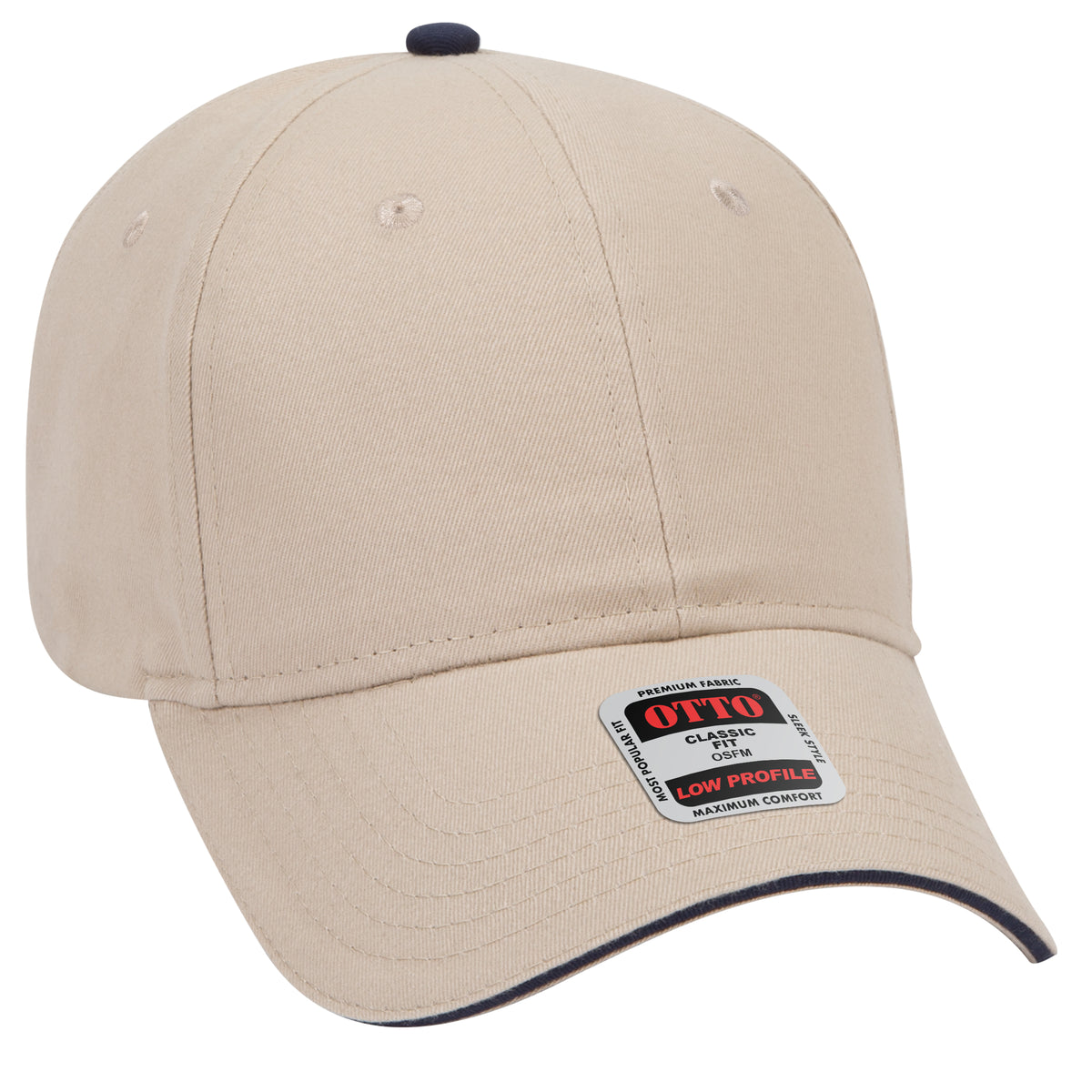 OTTO CAP® 6 Panel Low Profile Baseball Cap OTTO 23-430