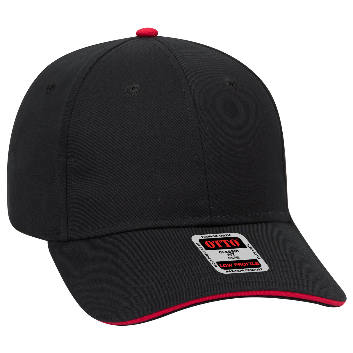 OTTO CAP® 6 Panel Low Profile Baseball Cap OTTO 23-434