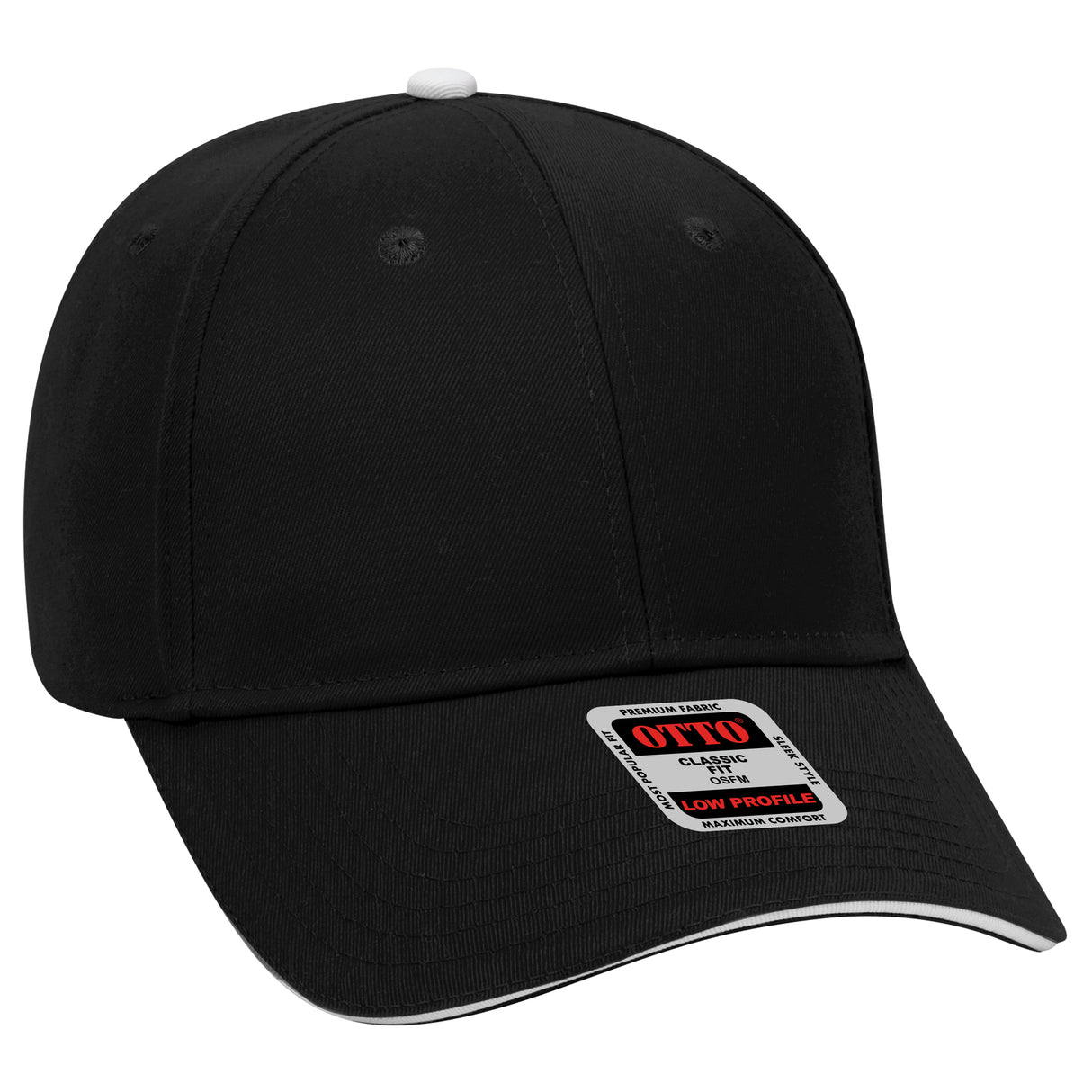 OTTO CAP® 6 Panel Low Profile Baseball Cap OTTO 23-434