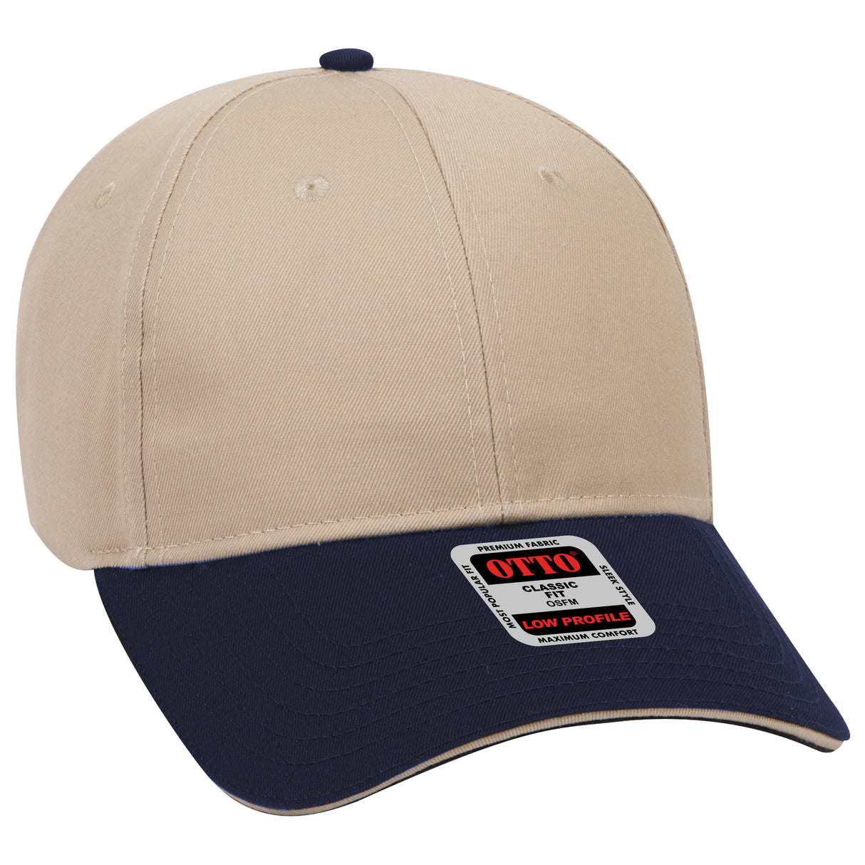OTTO CAP® 6 Panel Low Profile Baseball Cap OTTO 23-434