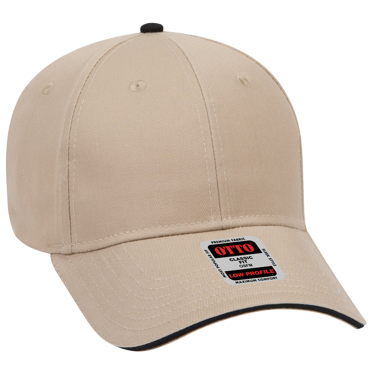 OTTO CAP® 6 Panel Low Profile Baseball Cap OTTO 23-434