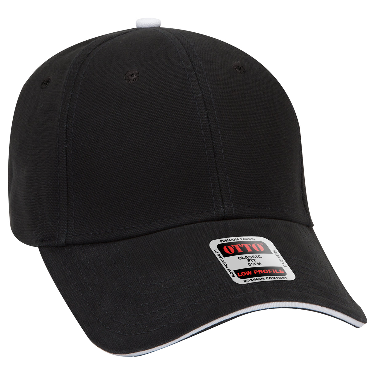 OTTO CAPĀ® 6 Panel Low Profile Baseball Cap OTTO 23-484