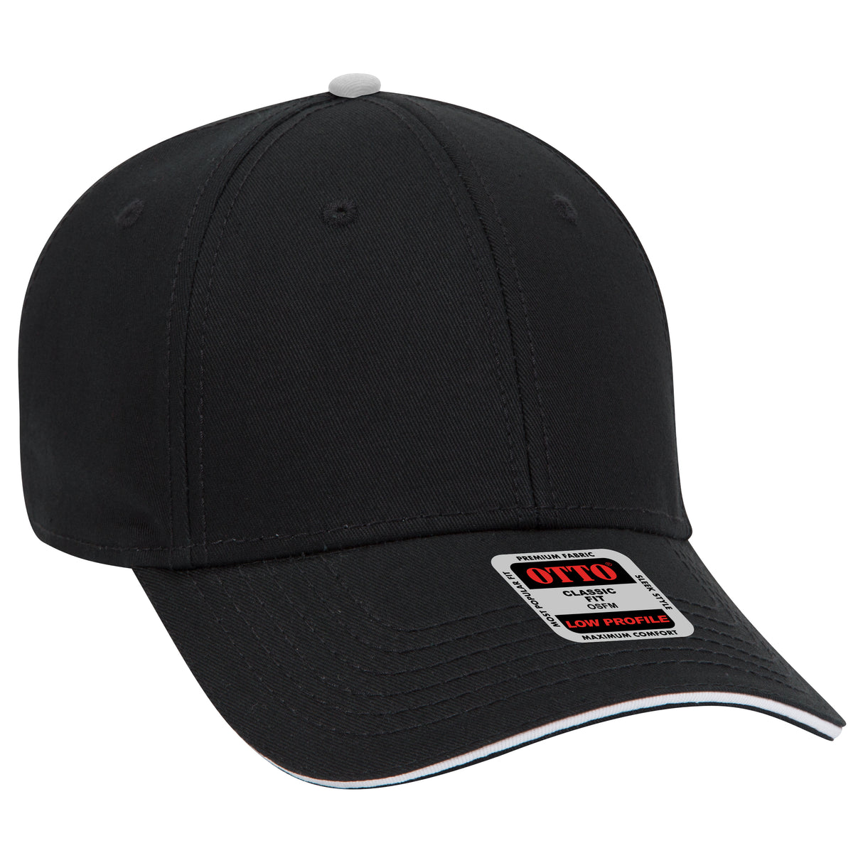 OTTO CAP® 6 Panel Low Profile Baseball Cap OTTO 23-766