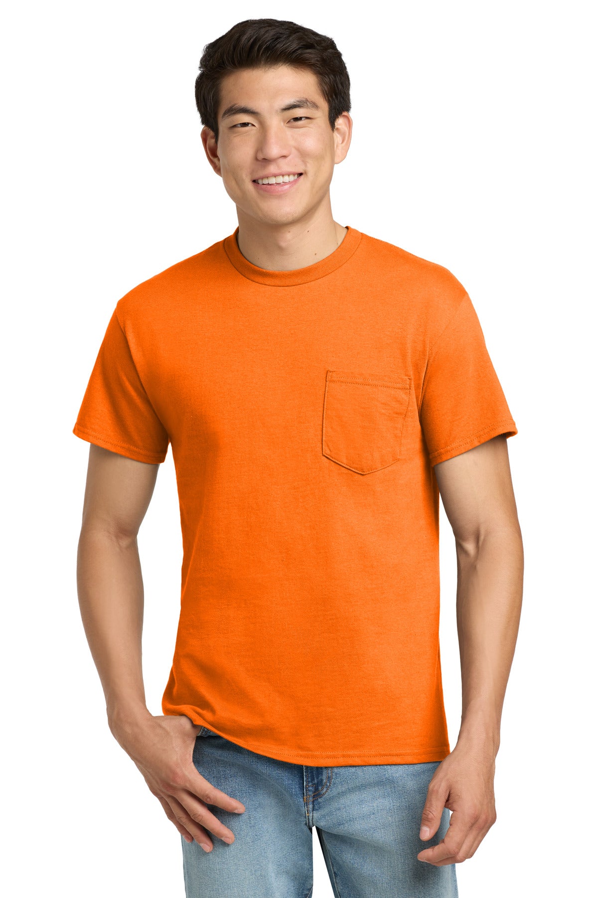 Gildan ® - Ultra Cotton ® 100% US Cotton T-Shirt with Pocket. 2300 - Gildan 2300