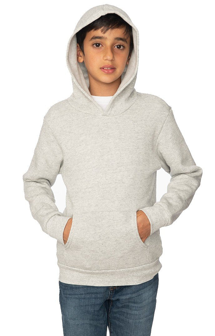Royal Apparel 25025 Youth Triblend Fleece Pullover Hoodie - Tri Ash
