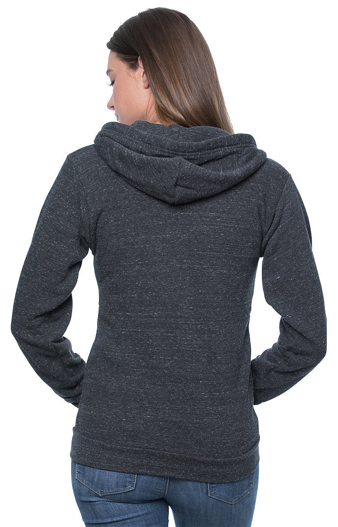 Royal Apparel 25050 Unisex Triblend Fleece Zip Hoodie - Tri Onyx