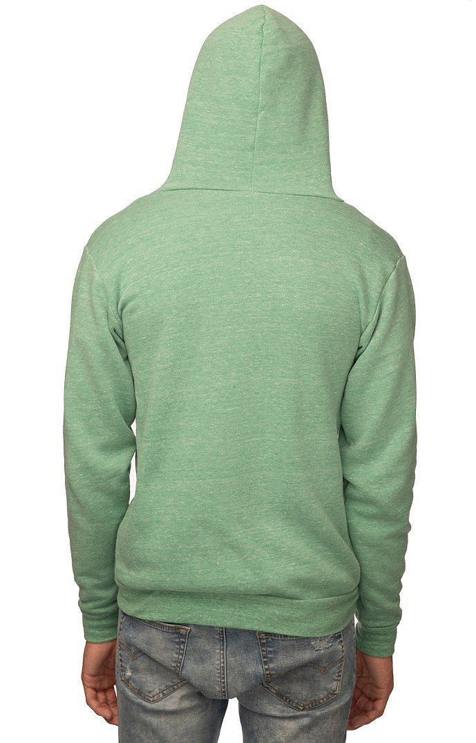 Royal Apparel 25050 Unisex Triblend Fleece Zip Hoodie - Tri Kelly