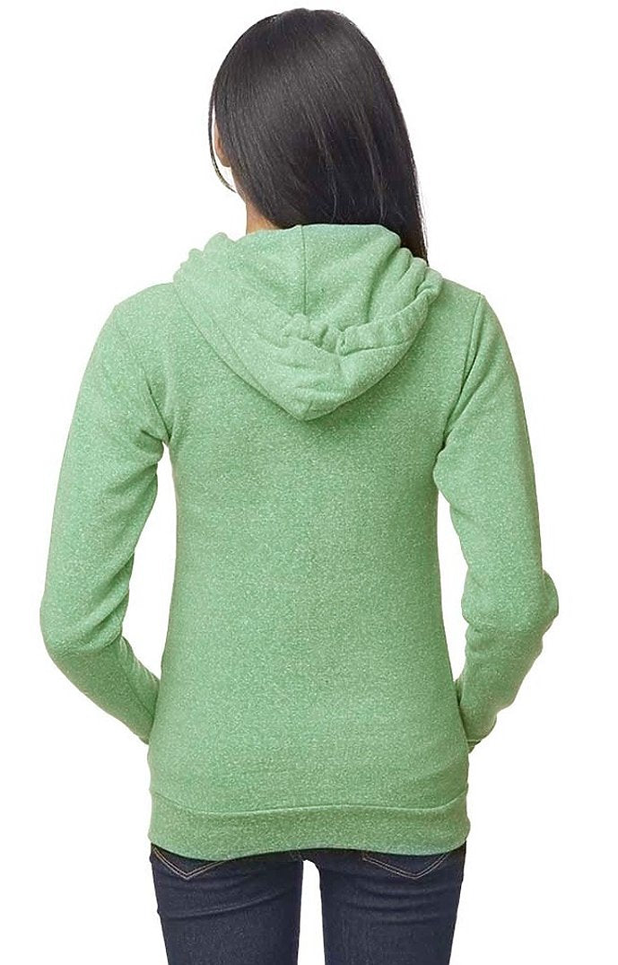 Royal Apparel 25050 Unisex Triblend Fleece Zip Hoodie - Tri Kelly