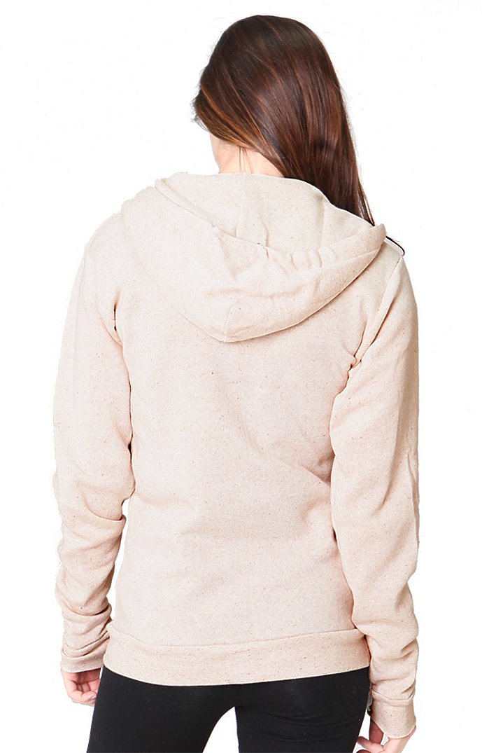 Royal Apparel 25050 Unisex Triblend Fleece Zip Hoodie - Tri Oatmeal