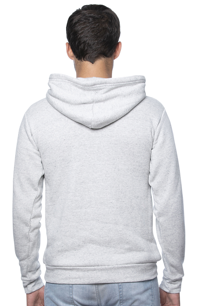 Royal Apparel 25055 Unisex Triblend Fleece Pullover Hoodie - Tri Ash