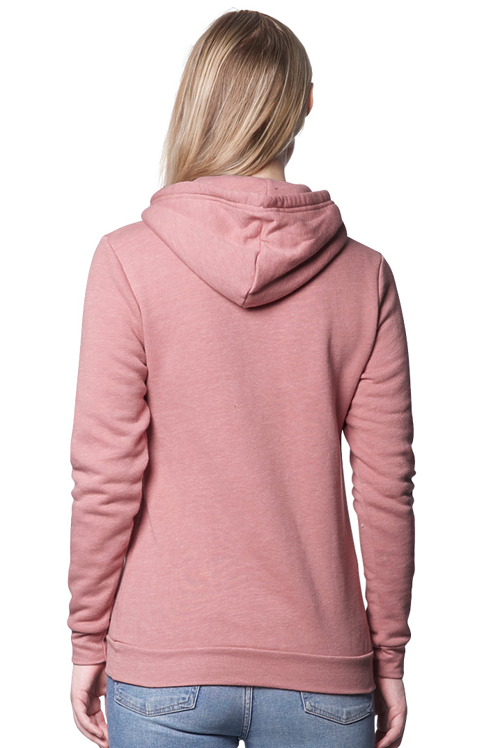 Royal Apparel 25055 Unisex Triblend Fleece Pullover Hoodie - Tri Desert Rose