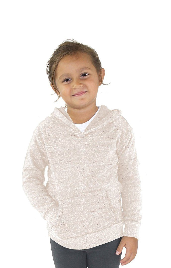 Royal Apparel 25065 Toddler Triblend Fleece Pullover Hoodie - Tri Oatmeal