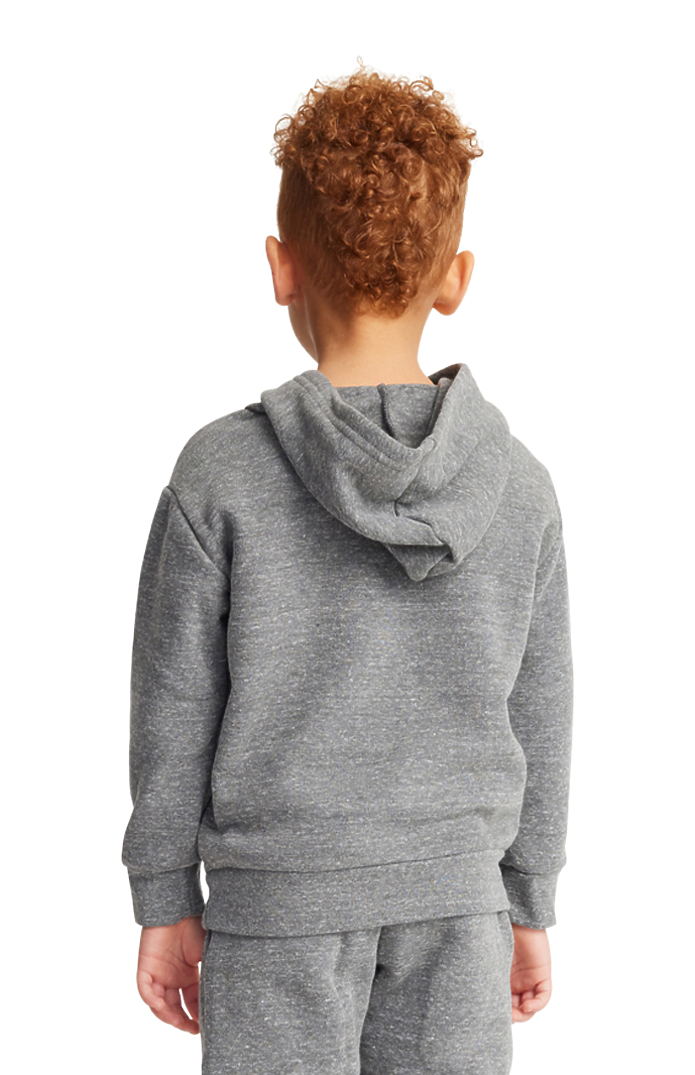 Royal Apparel 25065 Toddler Triblend Fleece Pullover Hoodie - Tri Vintage Grey