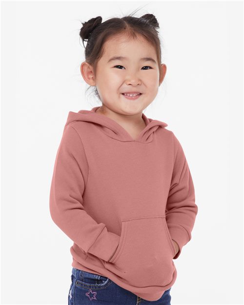 BELLA + CANVAS Toddler Sponge Fleece Pullover Hoodie Sweatshirt - BELLA + CANVAS 3719T