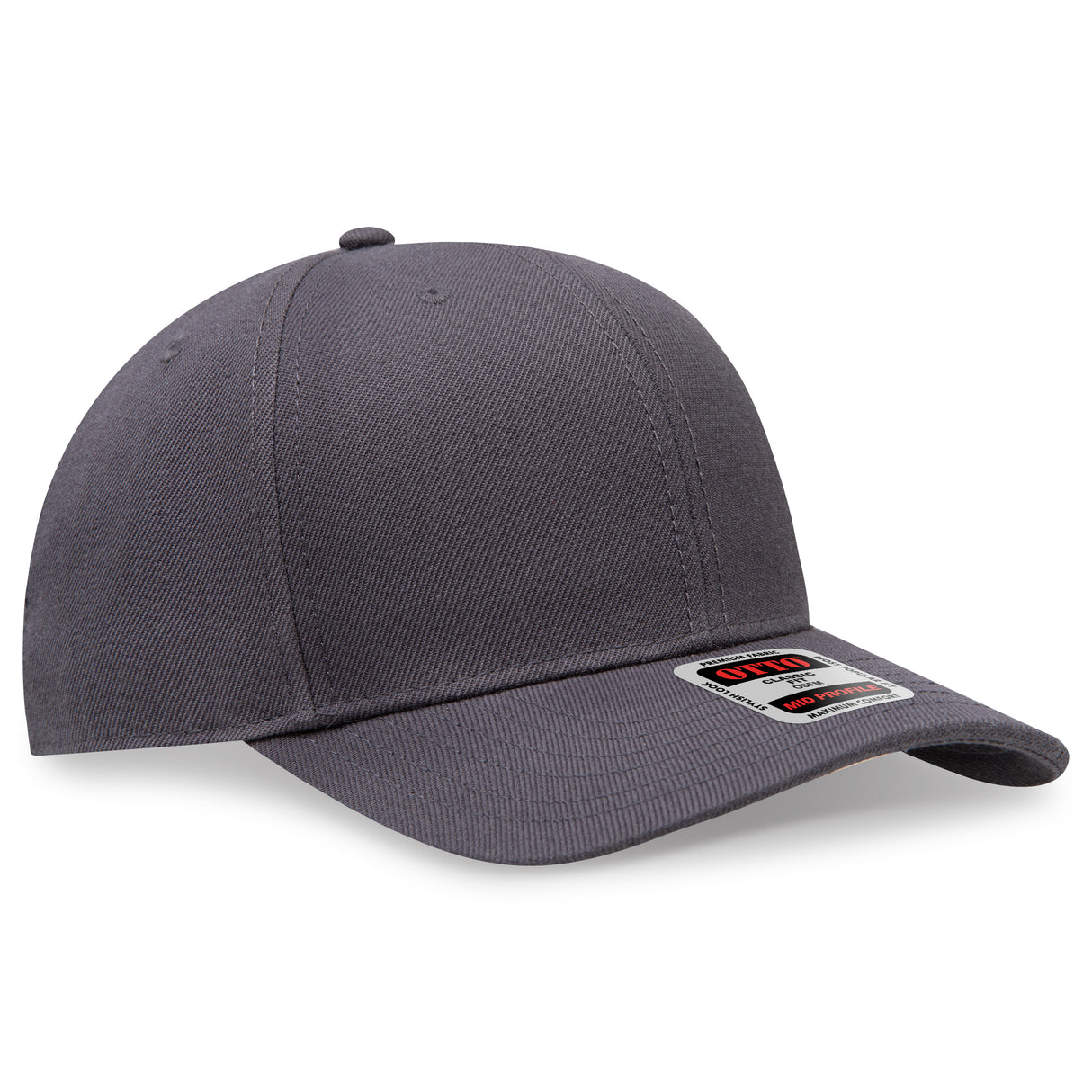 OTTO CAP® 6 Panel Mid Profile Baseball Cap OTTO 27-210