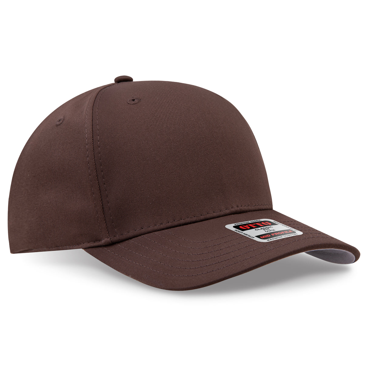 OTTO CAP® Seamless 6 Panel Mid Profile Baseball Cap OTTO 270-1