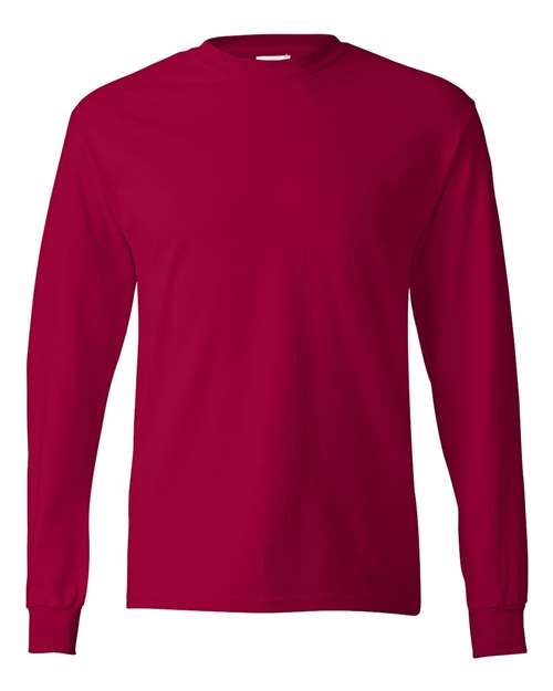 Hanes Authentic Long Sleeve T-Shirt - Hanes 5586