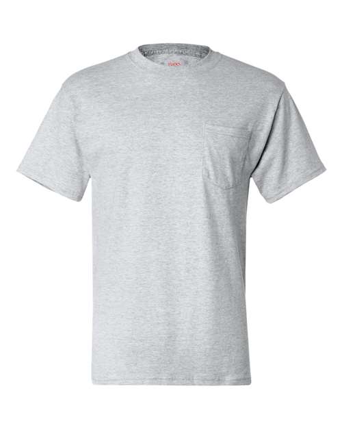 Hanes 5190 Men's Beefy-T Pocket T-Shirt