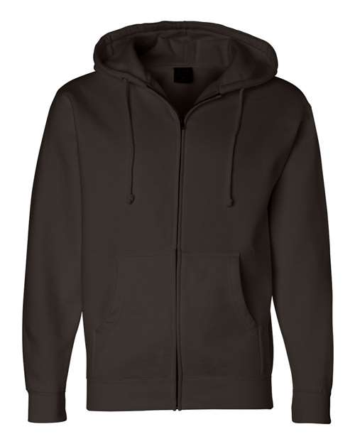 Independent Trading Co. IND4000Z Unisex Heavyweight Full-Zip Hooded Sweatshirt | Wholesale Heavyweight Zip Hoodie