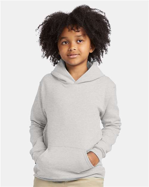 Hanes P473 Youth EcoSmart Hooded Sweatshirt
