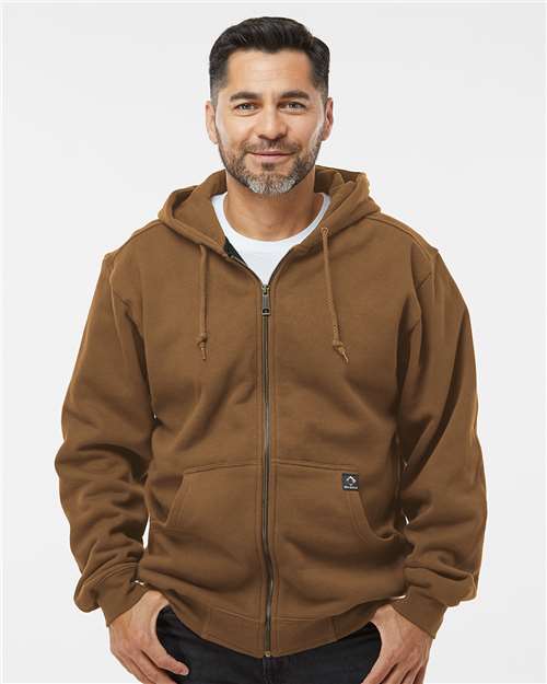 DRI DUCK Men's Crossfire Heavyweight Power Fleece Hooded Jacket with Thermal Lining - DRI DUCK 7033