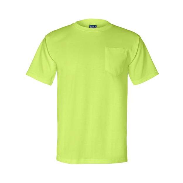 Bayside Unisex Union-Made Pocket T-Shirt - Bayside 3015 Bayside