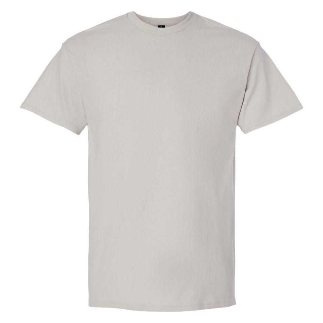Soft Cotton Lightweight T-Shirt for Men by Joe's USA - Silver T-Shirts Joe's USA Silver S