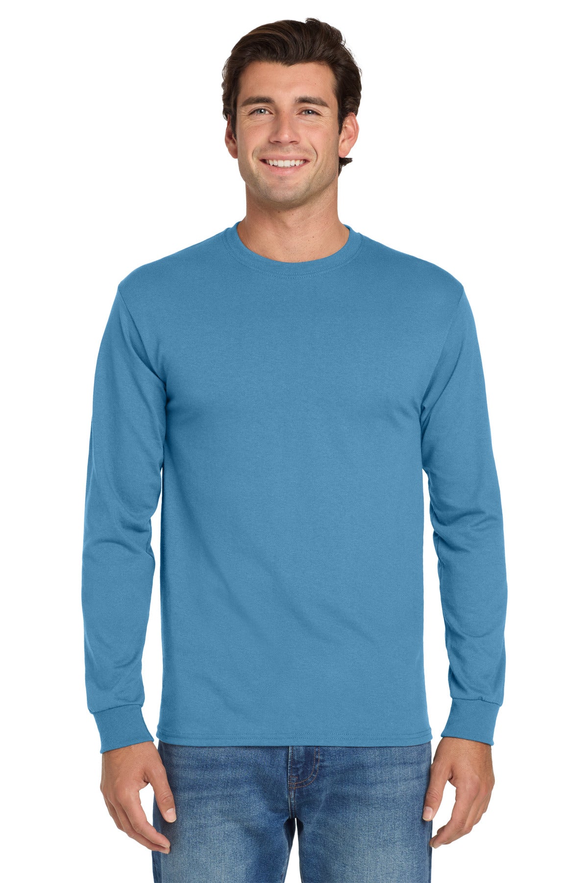Jerzees ® - Dri-Power ® 50/50 Cotton/Poly Long Sleeve T-Shirt. 29LS - Jerzees 29LS