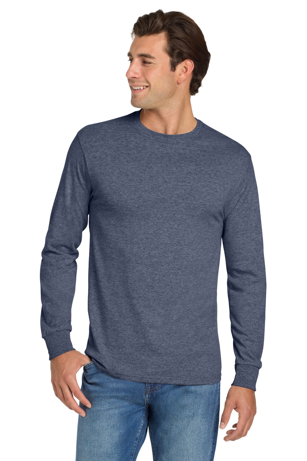 Jerzees ® - Dri-Power ® 50/50 Cotton/Poly Long Sleeve T-Shirt. 29LS - Jerzees 29LS