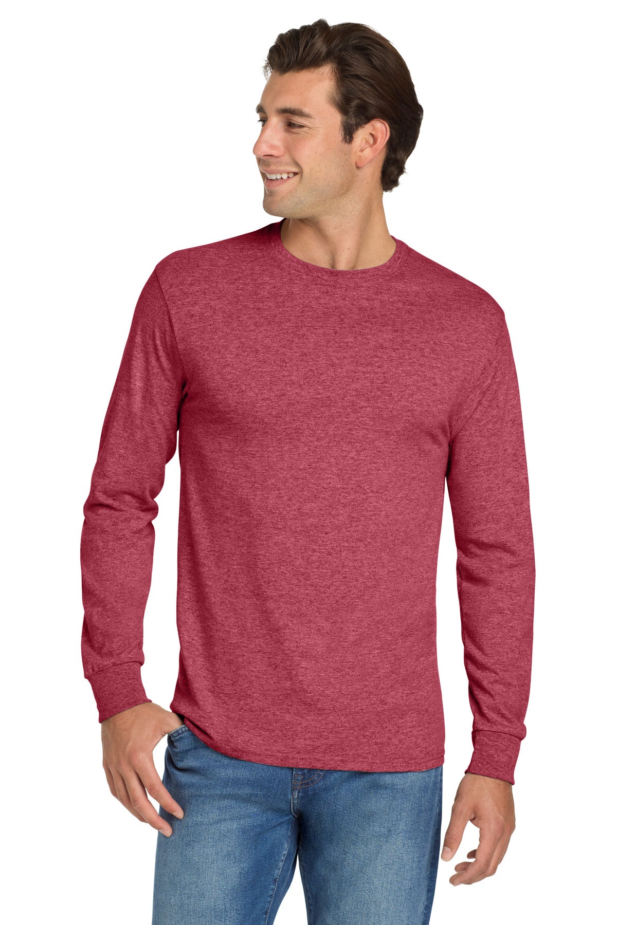 Jerzees ® - Dri-Power ® 50/50 Cotton/Poly Long Sleeve T-Shirt. 29LS - Jerzees 29LS