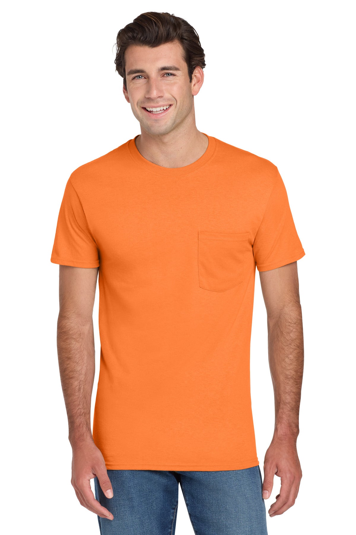 Jerzees ® - Dri-Power ® 50/50 Cotton/Poly Pocket T-Shirt. 29MP - Jerzees 29MP