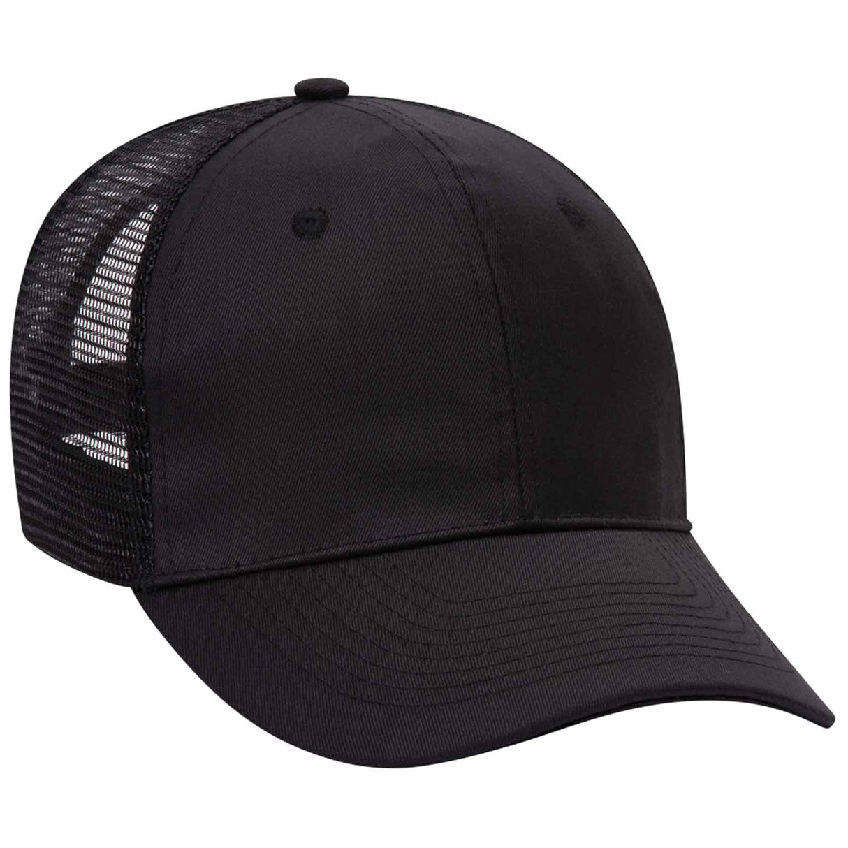 OTTO CAP® 6 Panel Mid Profile Mesh Back Trucker Hat OTTO 30-1103