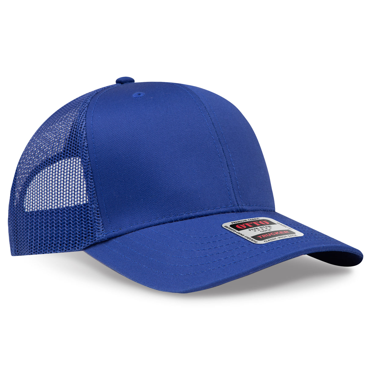 OTTO CAP® 6 Panel Mid Profile Mesh Back Trucker Hat OTTO 30-287