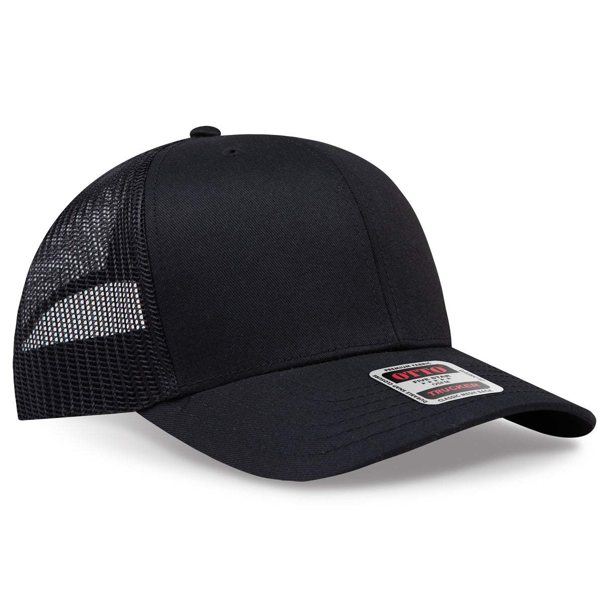 OTTO CAP® 6 Panel Mid Profile Mesh Back Trucker Hat OTTO 30-287