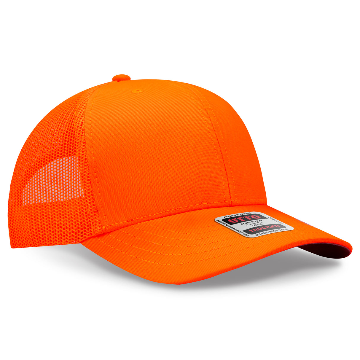 OTTO CAP® 6 Panel Mid Profile Mesh Back Trucker Hat OTTO 30-287