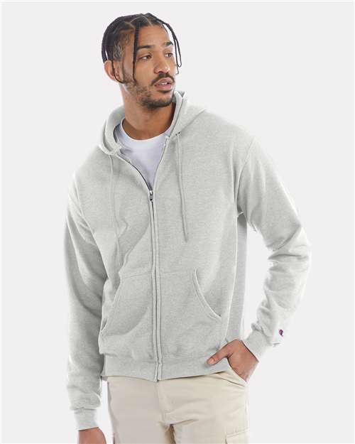Champion S800 Unisex Powerblend Full-Zip Hooded Sweatshirt