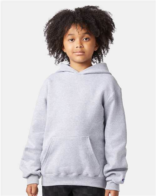 Champion S790 Youth Powerblend Hooded Sweatshirt