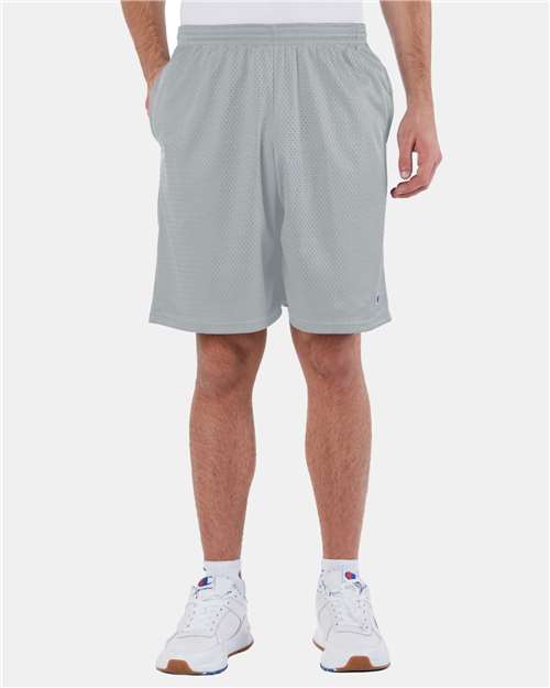 Champion S162 Unisex 9" Mesh Shorts with Pockets
