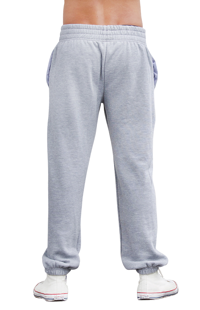 Royal Apparel 3054 Unisex Fashion Fleece Lounge Sweatpant - Heather Grey