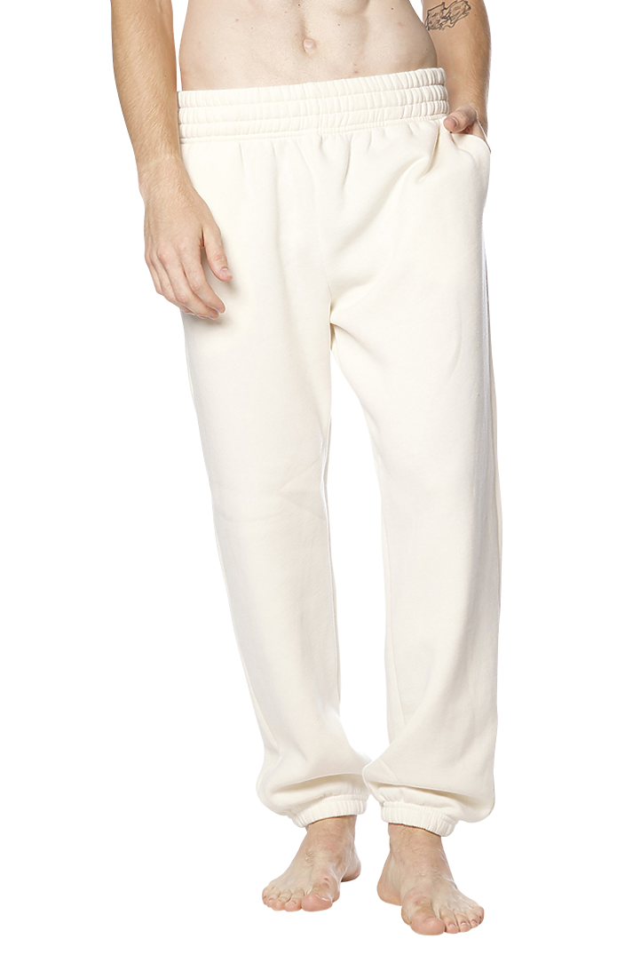 Royal Apparel 3054 Unisex Fashion Fleece Lounge Sweatpant - Natural