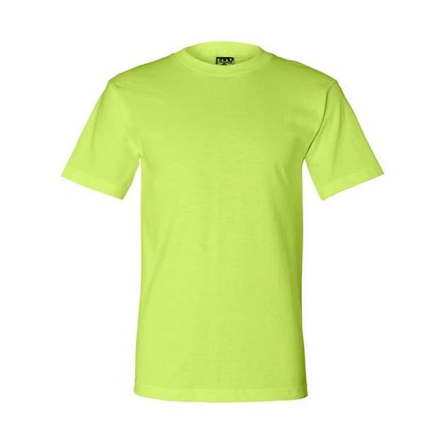 Bayside Unisex Union-Made T-Shirt - Lime Green - Bayside 2905 Bayside Lime Green S